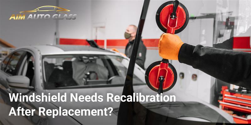 Windshield recalibration after replacement