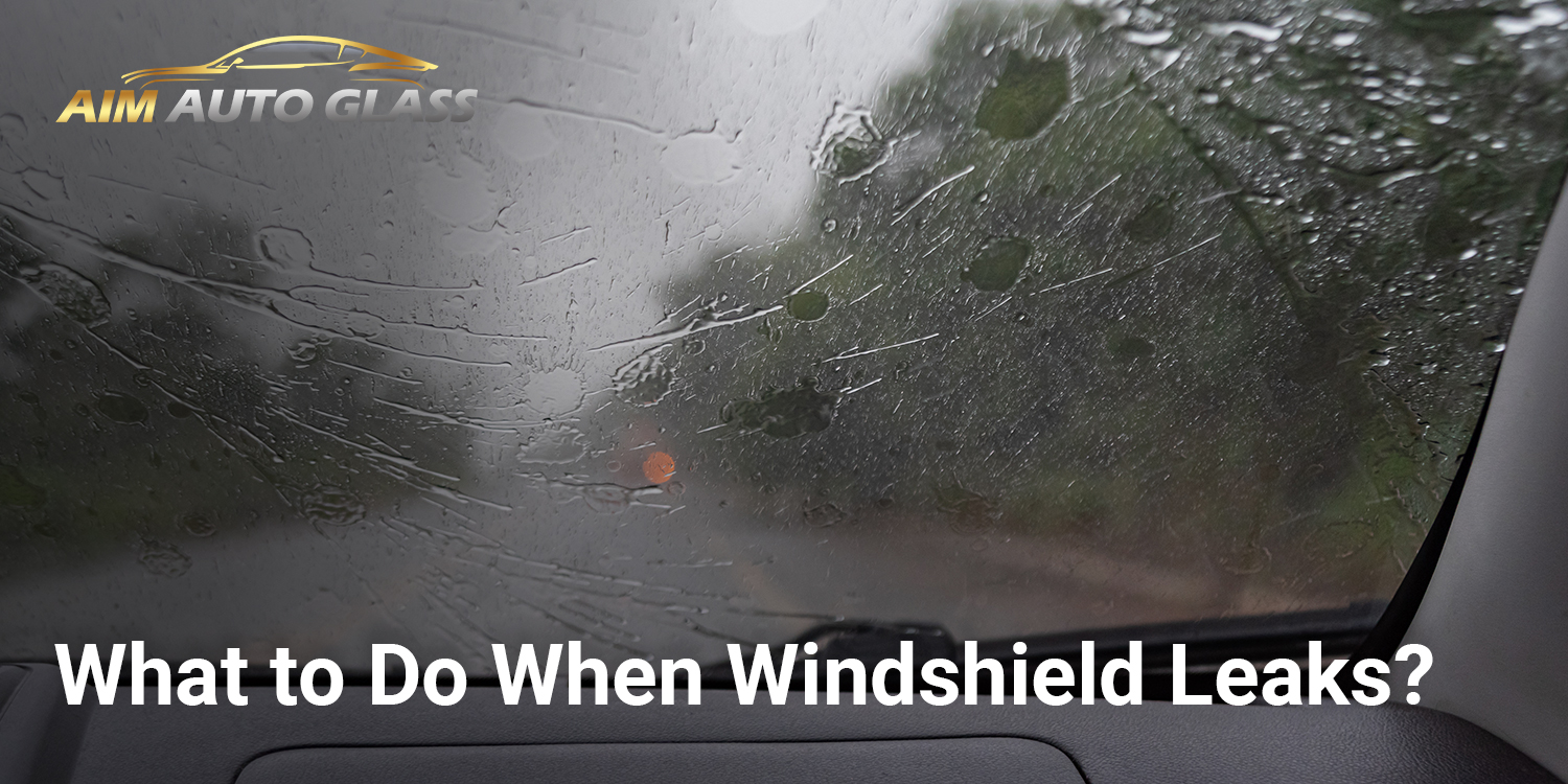 How to Handle a Windshield Leak Before It Gets Worse 
